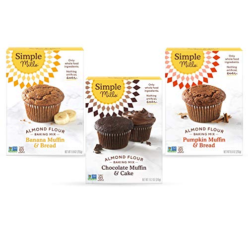Simple Mills, Baking Mix Variety Pack, Banana Muffin &Amp; Bread, Ch