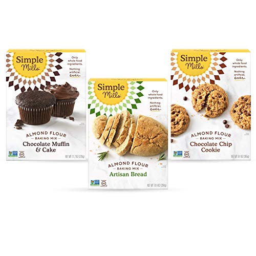 Simple Mills, Baking Mix Variety Pack, Chocolate Muffin &Amp; Cake,
