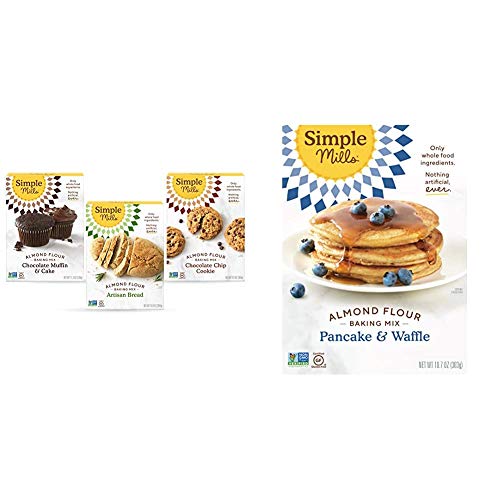 Simple Mills, Baking Mix Variety Pack, Chocolate Muffin &Amp; Cake,