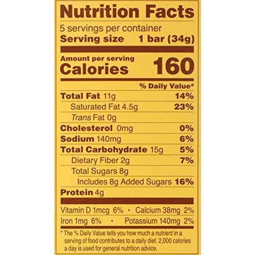 Simple Mills, Bar Dark Chocolate Almond Soft Baked, 6 Ounce