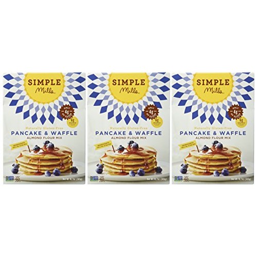 Simple Mills Almond Flour Mix, Pancake &Amp; Waffle, Naturally Glute