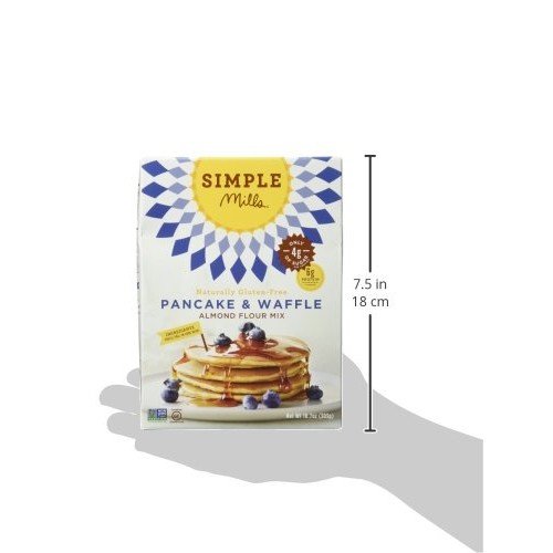 Simple Mills Almond Flour Mix, Pancake &Amp; Waffle, Naturally Glute
