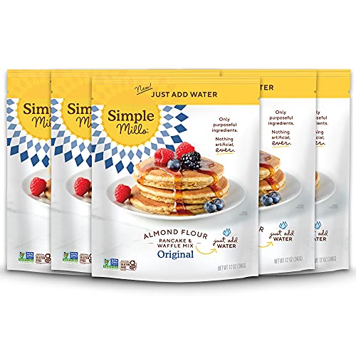 Almond Flour Breakfast Pancake, Waffle &Amp; Baking Mix Just Add Wa