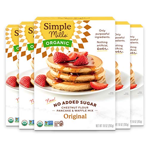 Simple Mills No Added Sugar Organic Chestnut Flour Pancake &Amp; Waf