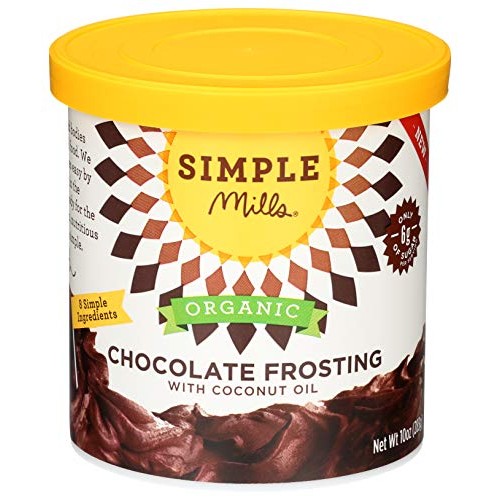 Simple Mills Organic Chocolate Frosting With Coconut Oil, Birthd