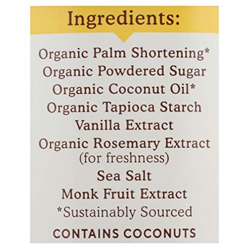 Simple Mills Organic Vanilla Frosting With Coconut Oil, Birthday