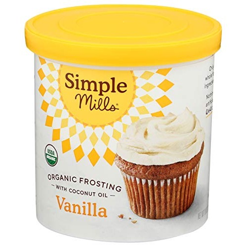 Simple Mills Organic Vanilla Frosting with Coconut Oil,