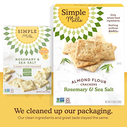 Simple Mills, Snacks Variety Pack, Fine Ground Sea Salt, Rosemar