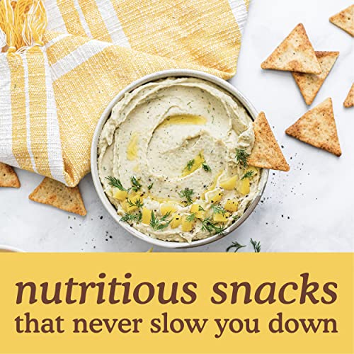 Simple Mills Veggie Pita Crackers, Himalayan Salt - Gluten Free,...