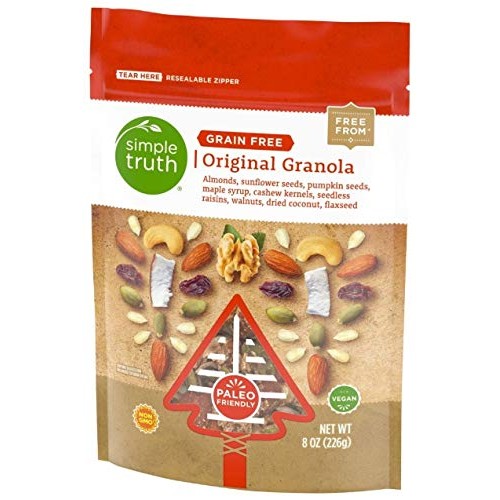 Simple Truth Grain Free Original Granola Paleo Friendly 8 Oz Pa