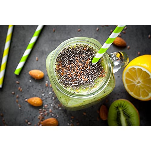 Simpliful Organic Whole Black Chia Seed, 14-Oz – Ready-To-Eat T