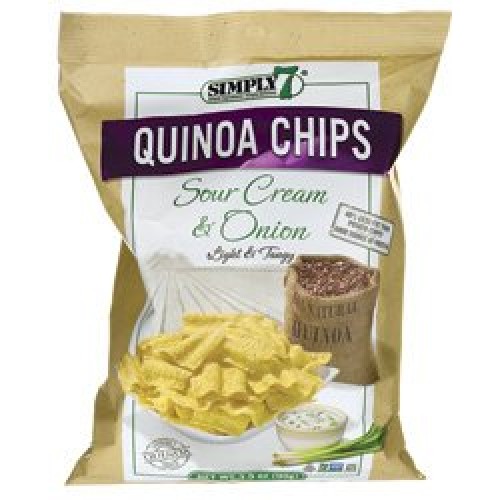Simply 7 Chip Quinoa Sour Cream And Onion, 3.5 Oz