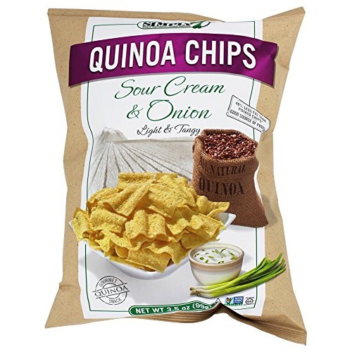 Simply 7 - Quinoa Chips Sour Cream &Amp; Onion - 3.5 Oz Pack Of 2