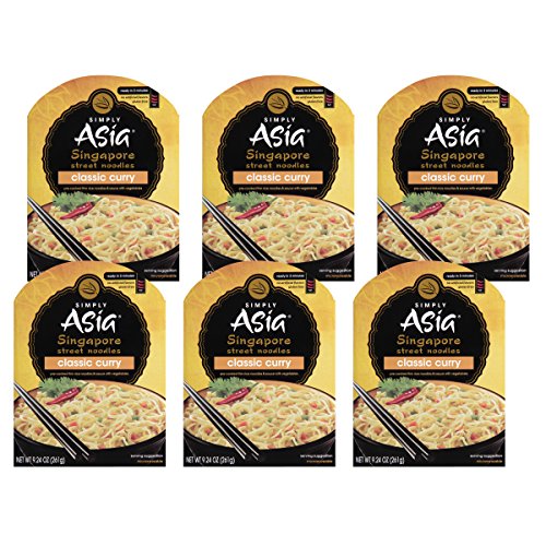 Simply Asia Classic Curry Singapore Street Noodles, 9.24 Oz Pac
