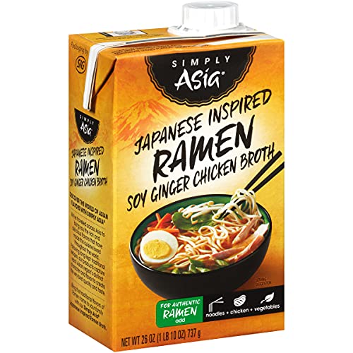 Simply Asia Japanese Inspired Ramen Soy Ginger Chicken Broth, 26
