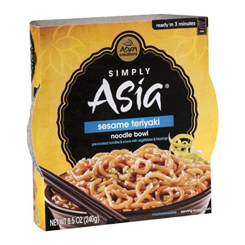Simply Asia Sesame Teriyaki Noodle Bowl With Toasted Sesame Seed