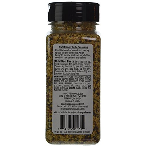 Simply Asia Sweet Ginger Garlic Seasoning 12Oz. 2 Pack Simply Asia Sweet Ginger Garlic Seasoning 12Oz. 2 Pack