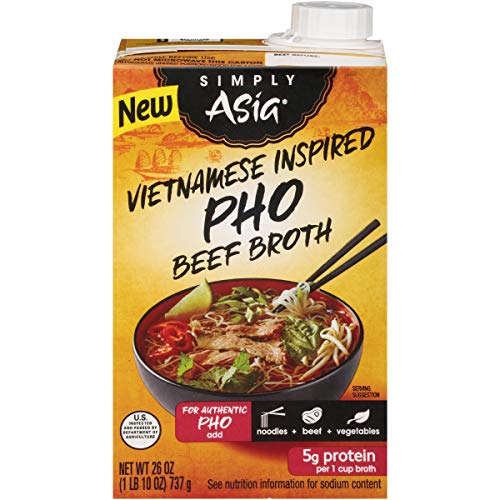 Simply Asia Vietnamese Inspired Pho Beef Broth, 26 Fl Oz