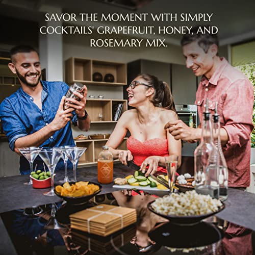 Simply Cocktails Grapefruit Honey Rosemary Cocktail Mixer. Perfe...