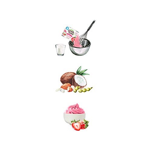 Simply Delish Natural Instant Strawberry Pudding - Sugar Free, N