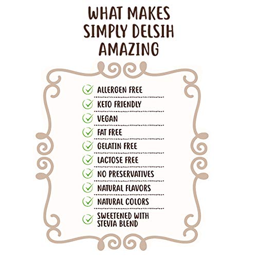 Simply Delish Natural Instant Vanilla Pudding - Sugar Free, Non