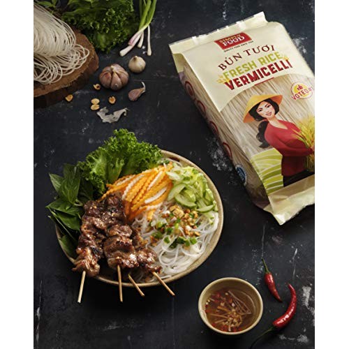 Fresh Rice Stick Vermicelli By Simply Food Bun Tuoi - Soft And