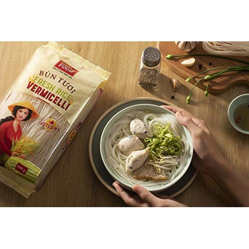 Fresh Rice Stick Vermicelli By Simply Food Bun Tuoi - Soft And