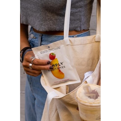 Simply Fruit Gummies | Made with Real Fruit | Peach and Raspberr...