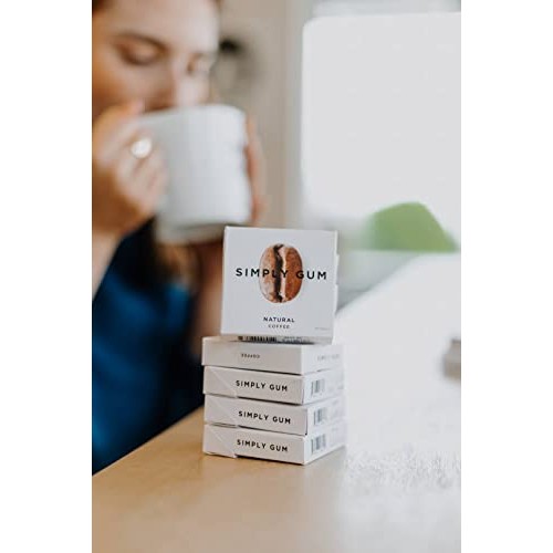 Simply Gum | Natural Chewing Gum | Coffee | Pack of Six 90 Piec... Simply Gum | Natural Chewing Gum | Coffee | Pack of Six 90 Piec...