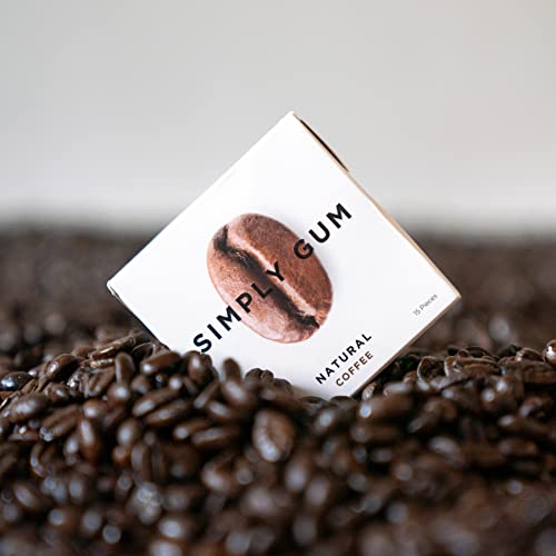 Simply Gum | Natural Chewing Gum | Coffee | Pack of Six 90 Piec... Simply Gum | Natural Chewing Gum | Coffee | Pack of Six 90 Piec...