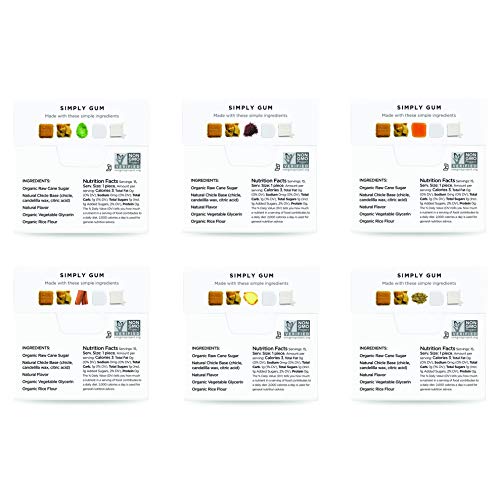 Simply Gum | Natural Chewing Gum | Variety Pack - Originals | Pa