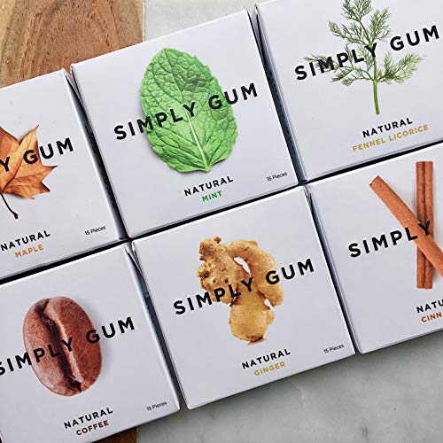 Simply Gum | Natural Chewing Gum | Variety Pack - Originals | Pa