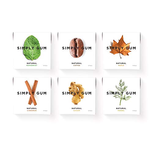 Simply Gum | Natural Chewing Gum | Variety Pack - Originals | Pa