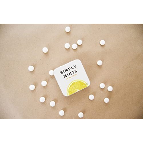 Simply Mints | Meyer Lemon Breath Mints | Pack of Six | Zesty Le...