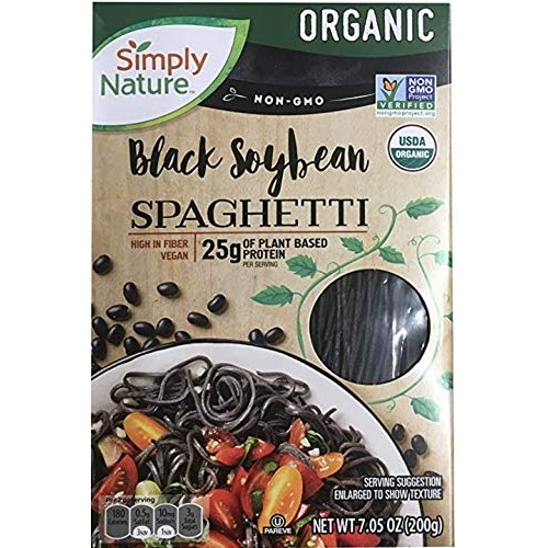 Simply Nature Organic Black Soybean Spaghetti Gluten Free Vegan,