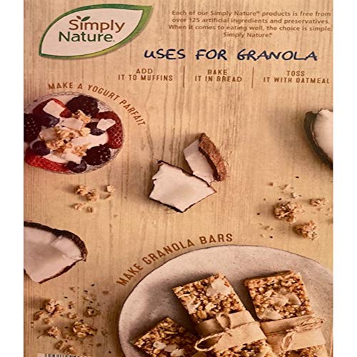 Simply Nature Coconut Chia Granola Cereal, Organic, 12.3 oz