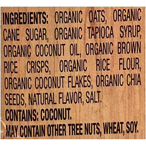 Simply Nature Coconut Chia Granola Cereal, Organic, 12.3 oz