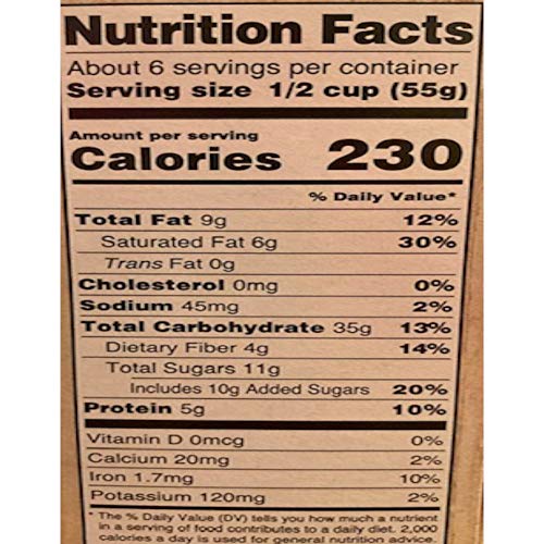 Simply Nature Coconut Chia Granola Cereal, Organic, 12.3 oz