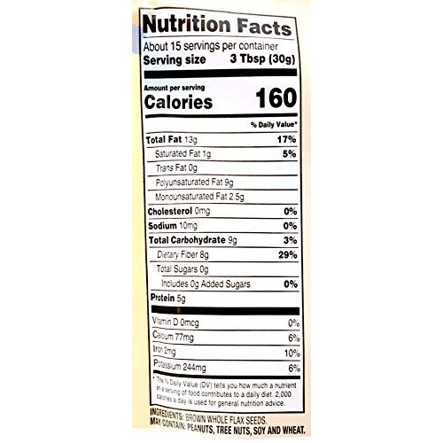 Simply Nature Flax Seed Whole, 16 Oz, 2-Pack