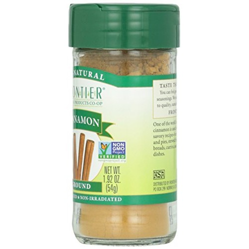 Frontier Cinnamon Ground, Korintje, 1.92-Ounce Bottle
