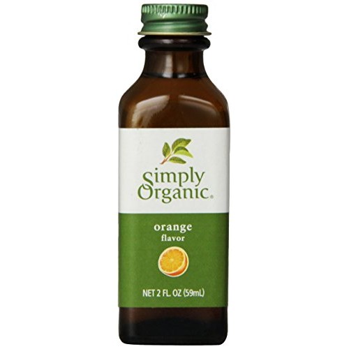 Simply Organic Orange Flavor Certified Organic, 2-Ounce Container