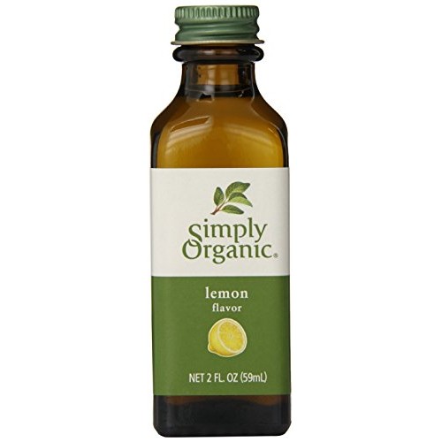 Simply Organic Lemon Flavor Certified Organic, 2-Ounce Container