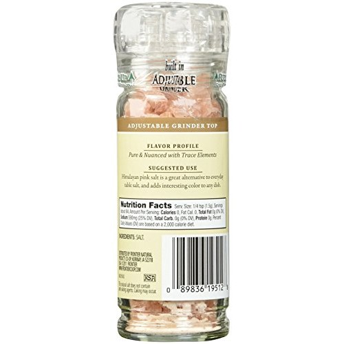 Frontier Salt Grinder - Pink - 3.4-Ounce Bottle
