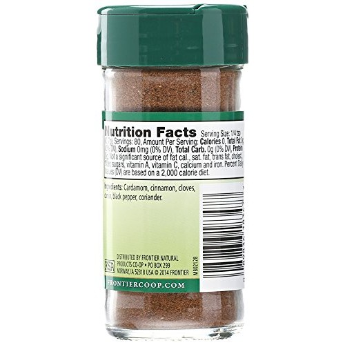 Frontier Seasoning Blends Garam Masala, 2-Ounce Bottle