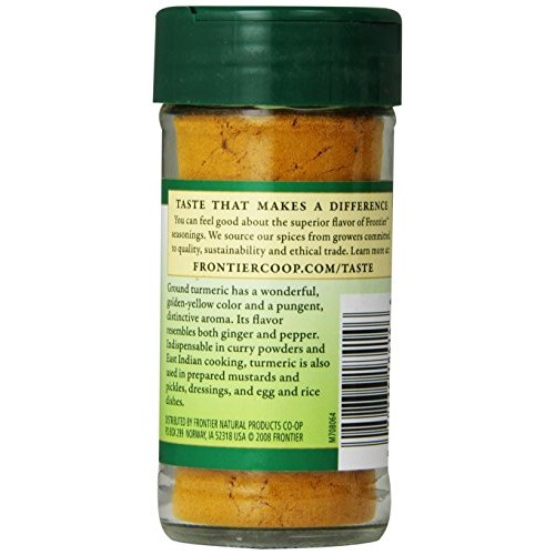 Frontier Turmeric Root Ground, 1.92-Ounce Bottle