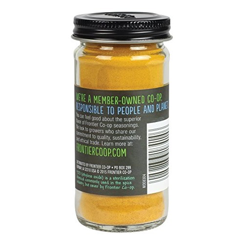Frontier Turmeric Root Ground, 1.92-Ounce Bottle