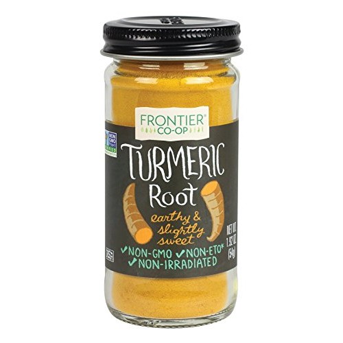 Frontier Turmeric Root Ground, 1.92-Ounce Bottle