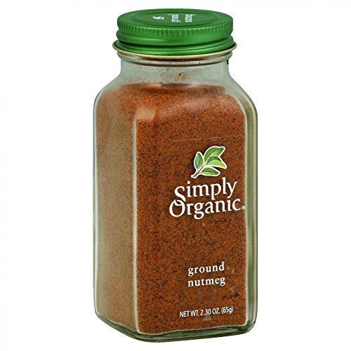 Simply Organic Nutmeg Ground Certified Organic 2.3Oz. Bottle M