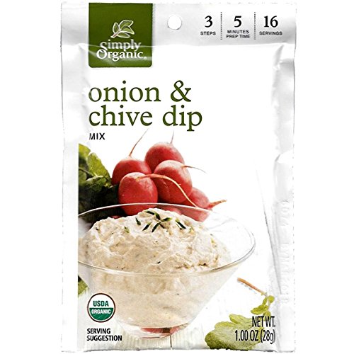 Simply Organic Onion &Amp; Chive Dip Pack Of 3