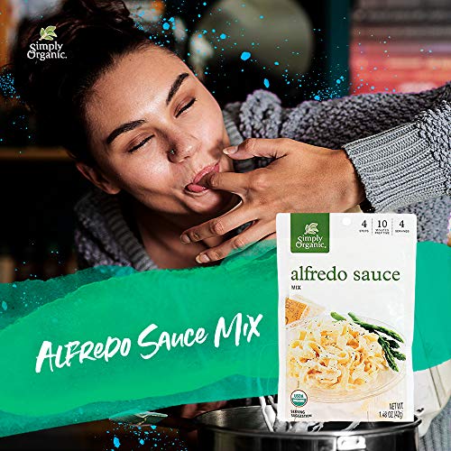 Simply Organic Alfredo Sauce Mix, Certified Organic, Gluten-Free